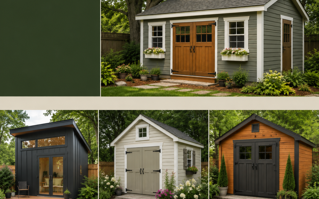 Custom Garden Sheds Built for Lasting Durability and Personal Design Solutions