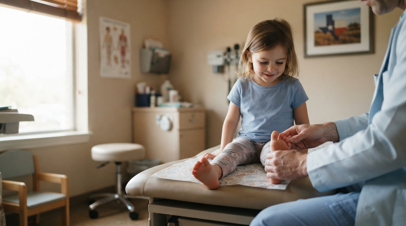 Child Foot Doctor Cypress TX